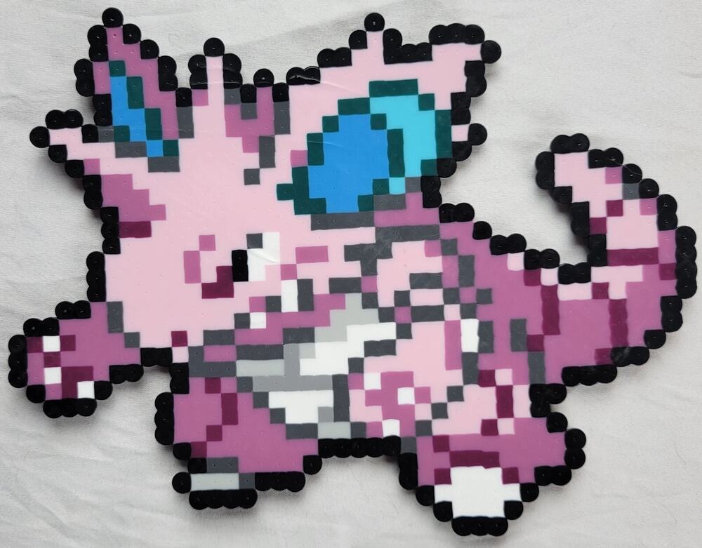 Nidoking Menu Sprite Pokemon Perler